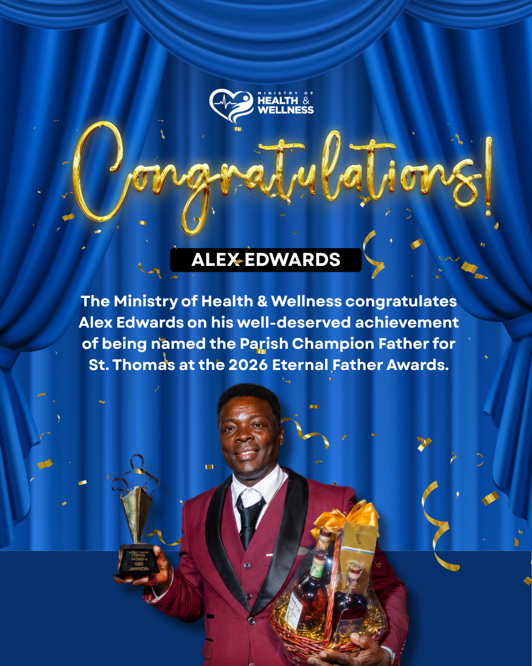 Congrats Alex Parish Winner